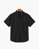 Cape Town – Lniana Koszula (Krótki Rękaw)